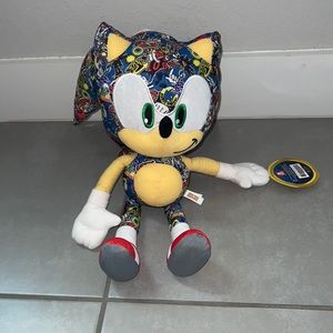 Sonic The Hedgehog Sticker Bomb 18" Plush Doll Toy Factory
